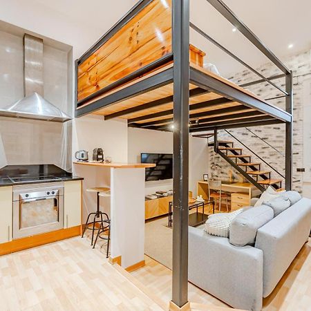 شقة Increible Loft A 5 Min Del Retiro & Wizink مدريد المظهر الخارجي الصورة