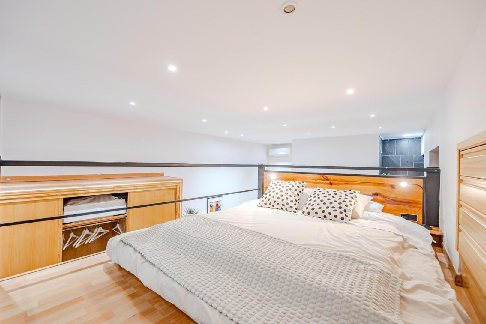شقة Increible Loft A 5 Min Del Retiro & Wizink مدريد المظهر الخارجي الصورة