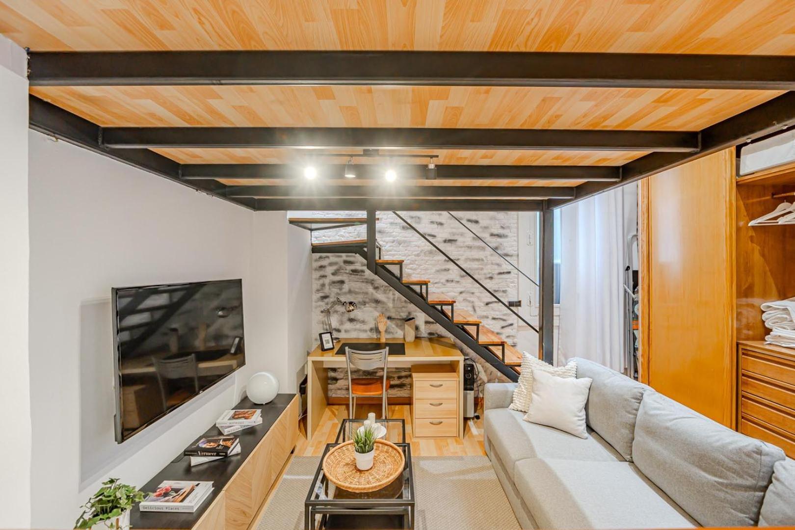 شقة Increible Loft A 5 Min Del Retiro & Wizink مدريد المظهر الخارجي الصورة